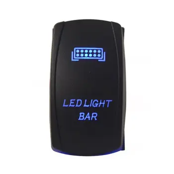 EE podporu 40A 300W Elektroinštalácie Postroj Kit LED Svetlo, Bar Laser Kolískový Spínač svetla Cestnej Poistku Auta Styling XY01