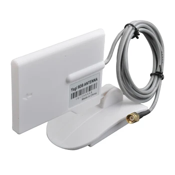 Eightwood Smerové Antény Wifi 2.4 GHz 9dBi s 150 cm Predĺžený Kábel RP-SMA Konektor Konektor Prispôsobiteľné TNC SMB MMCX MCX BNC