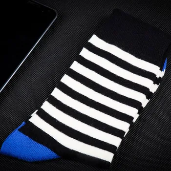 [EIOISAPRA]Britský Štýl Šťastný Ponožky Mužov Bod/Prekladané Skateboard Hip Hop Ponožky Harajuku Bežné Meias Unisex Calcetines Hombre
