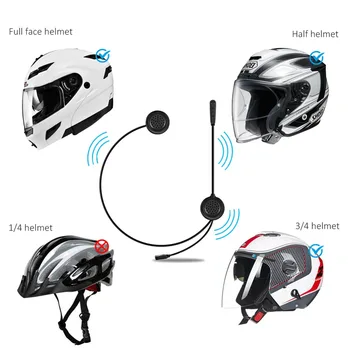 EJEAS E200 300m Bluetooth, Motocyklové Prilby Bezdrôtový Headset, Rádio Lyžovanie Komunikácia Bez Intercom Moto pre Dvoch Jazdcov