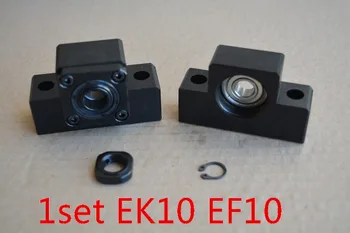 EK10 pevnom konci s EF10 koniec podpory pre ballscrew podporu sedadlo CNC XYZ EK10 EF10 1set