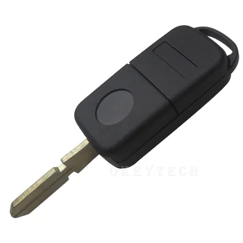 EKIY 2 tlačidlá Flip Skladací kľúč shell 4 trať Auto Tlačidlo púzdro Vstup Vzdialenej Tlačidlo Kryt Pre Benz Mercedes C E S Kľúčom Shell