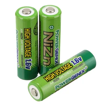Ekonomické 7 KS 2500 mwh 1,6 V AA 2 Ni-Zn Nabíjateľná Batéria