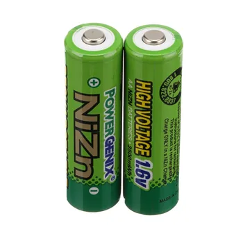 Ekonomické 9 KS 2500 mwh 1,6 V AA 2 Ni-Zn Nabíjateľná Batéria