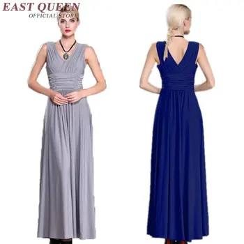 Elegantné maxi šaty letné pevné farebné party šaty plus veľkosti ženy dlhé letné sundresses maxi sundress L-6XL NN0729 CQ