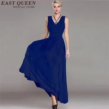 Elegantné maxi šaty letné pevné farebné party šaty plus veľkosti ženy dlhé letné sundresses maxi sundress L-6XL NN0729 CQ