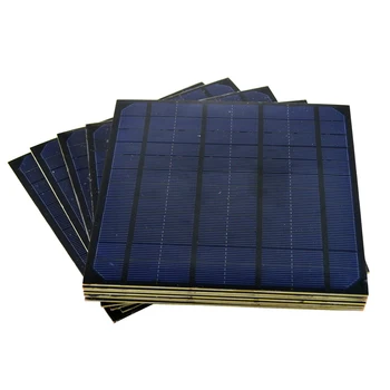 ELEGEEK 4,5 W Monokryštalické Kremíkových Solárnych panelov 750mA DIY PET Solárny Panel Modul 6V pre Mini Solárny Systém Test 165*165mm