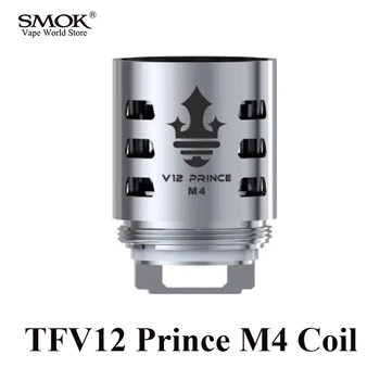 Elektronická Cigareta SMOK TFV12 Princ M4 Cievka Vape Mag Auta Stick Princ Rozprašovač Core 3ks/veľa S203