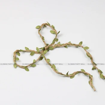 ELOMAN 10m leaf konopné lano svadobné DIY dekorácie domov ručné remeslo