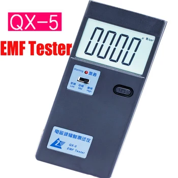 EMF tester, elektromagnetické žiarenie detektor QX-5 Domácnosti radiačnej ochrany nástroje EMF meter
