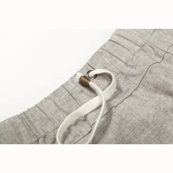Enjeolon značky 2017 dlhé nohavice bežné nohavice mužov, vysoko kvalitné módne bielizeň oblečenie Rovno mužov Príčinné oblečenie K1005