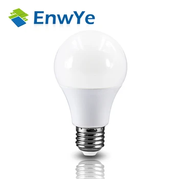 EnwYe LED Žiarovka Žiarovka E27 3W 6W 9W 12W 220V Smart IC Real Power Studená Biela/Teplá Biela Lampada Ampoule Bombilla LED