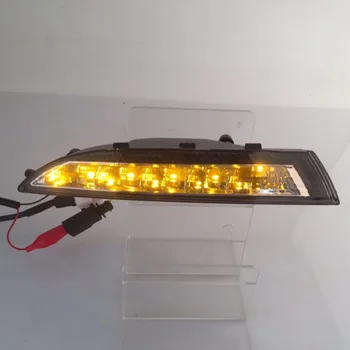 EOsuns LED pohybujúce sa zase signál + DRL denné beží svetlo na VW Scirocco 2011-Ark zrna kryt non-zničenie