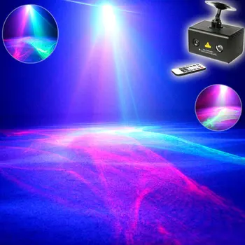 ESHINY MINI R&G obrazec Aurora Vody Galaxy Sky Vplyv Plný Farieb RGB LED DJ Domov Xmas Party Bar Tanec Účinok Svetla N75T34