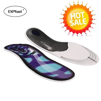 EXPfoot Premium Protetických Gel Vysokej Arch Support Vložky Gel Pad 3D Podpora Klenby Ploché Nohy Pre Ženy / Mužov ortopedické Nohy bolesti