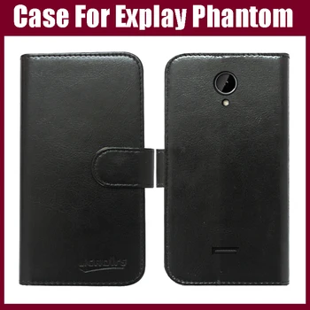 Explay Phantom Prípade Nového Príchodu 6 Farieb Vysokej Kvality Kože Flip Telefónu Ochranné Puzdro Pre Explay Phantom Prípade