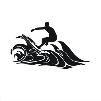 Extreme Surf Športové Samolepky Na Stenu Nepremokavé Domova Vinyl Umenie Tapety Umenie Obtlačky Pre Surfovanie Klub Športové Miestnosti Dekorácie