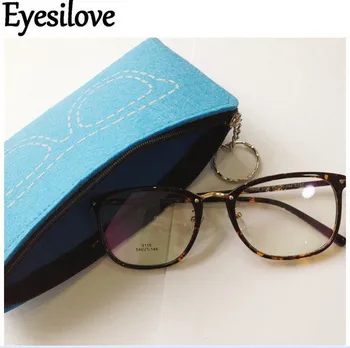 Eyesilove vlnené tkaniny okuliare tašky, slnečné okuliare, tašky, okuliare látkové taška so zipsom kvalitné 4 farby