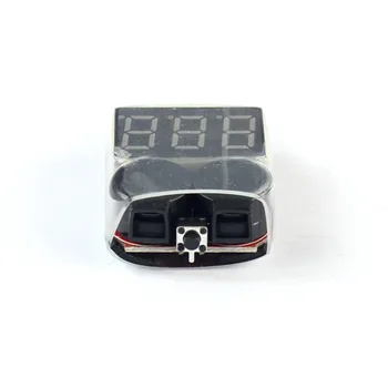 F00872 Lipo Batérie Tester Napätia Volt na Meter Indikátor Checker Dual Reproduktor 1S-8S Nízkeho Napätia, Alarm Buzzer 2v1 2S 3S 4S 8S +FS