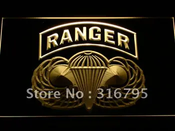 F143 US Army Ranger Parawings LED Neónový nápis s On/Off vypínač 20+ Farieb A 5 Veľkostí si môžete vybrať