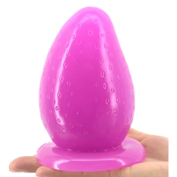 FAAK 12.5*7,5 cm Análny Konektor Pre Ženy Prostata Masážne Dildo Análne Korálky Zadok Plug Pre Gay Sex Hračky