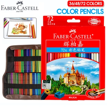 Faber Castell 36/48/72 Farebné Ceruzky Lapis De Vr Odborníkov Umelec Maľba Olej, Farebné Ceruzky Pre Kresba, Náčrt, Umenie Dodávateľa