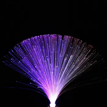 Farbu Meniace LED Optický Nočného Krásne Romantické Nočné Lampy Malé Nočné Svetlo Svadobné Vianočný Večierok Domova