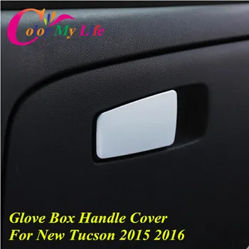 Farby Môjho Života Auto Nálepky Chrome Rukavice Box Rukoväť Kryt Rukavice Box Nálepka Pre Nový Hyundai Tucson 2016 2017 LHD Príslušenstvo