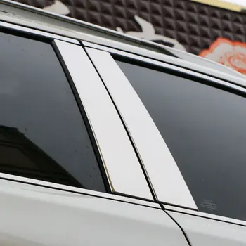 Farby Môjho Života Okno Pilier Výbava Karosérie Dekoratívne Nehrdzavejúcej Ocele Pásy Nálepky Na Nissan X-Trail Xtrail T32 2016