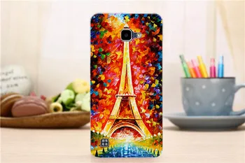 Farebné Mäkké TPU Silikónové Eiffelova Veža Motýľ zvieratá Chránič DIY Maľované Prípade Pre LG K3 LTE K100 K100DS LS450 4.5 K 3 3G
