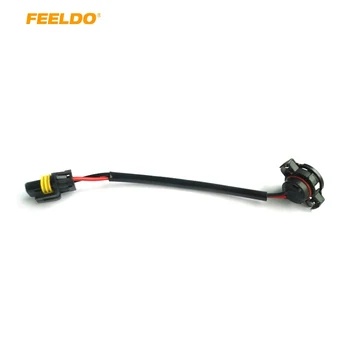 FEELDO 10Pcs Auto 5202 H16 na 9006 Drôty Vedenia Kábla HID/LED Konverzie, Držiak na Sklade Zásuvky #FD-963
