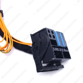 FEELDO 5 ks Auto CANBUS Kábel Adaptéra Converter Drôt Pre VW CD Prehrávač RNS510 RCD310 RCD510 RNS315 #AM1733