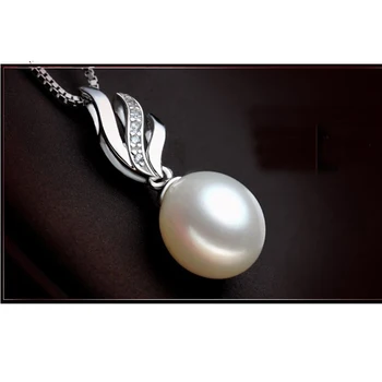 FENASY České Náhrdelník Pearl Šperky, náhrdelníky & prívesky, kvetinové Šperky,náhrdelníky ženy 925 strieborný náhrdelník pre ženy