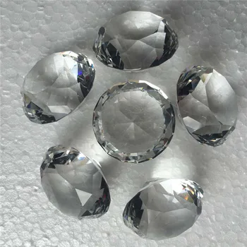 Feng Shui 300pcs 40 mm Jasné Farby Kryštál Diamantu ,Diamant Hmotnosť Papiera pre Valentines Suvenírov & Narodeninám