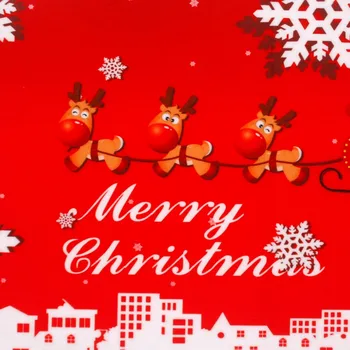 FENGRISE Veselé Vianoce Dvere Mat Santa Claus Flanel Vonkajší Koberec Vianočné Dekorácie Pre Domov Xmas Party Láskavosti