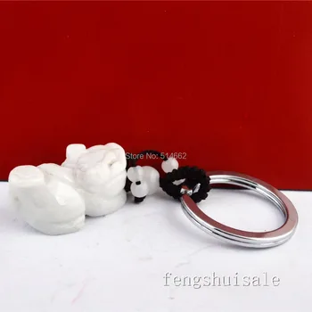 Fengshui Jade Pi Xiu/ Piyao Keychain W1227
