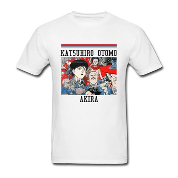 Film Akira Tričko XXXL Krátky Rukáv Vlastné T-košele Pre Mužov, Hip Hop Online Bavlna Crewneck Funny T-shirts