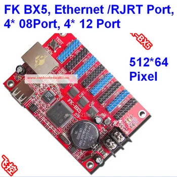 FK-BX5 pedál, usb, ethernet, rj45 port, ovládanie veľkosť 1024*64,podpora HUB12,HUB08, monochrom,jednej farby, dve farby radič