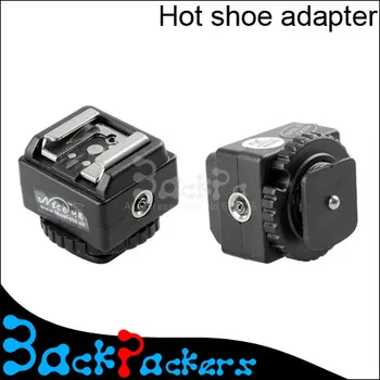 Flash Hot Shoe Converter Adaptér s PC Sync pre SB600 SB700 SB800 SB900 SB910 na 60D 70 D 600D 650D 7D 5d mark iii Fotoaparát C-N2