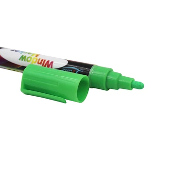 Flashcolor Pero, Zvýrazňovač, Fluorescenčné Značky Kriedou Neon Učebnica Fólie Nové 6mm Zelená 1PCS