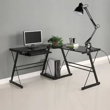Flexibilné Otočné Rameno Svorka Mount Lampa Office Home Studio Tabuľka Čierny Stôl Svetlo