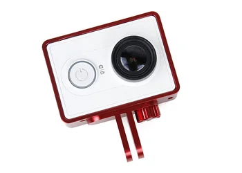 Fotoaparát Chrániť Prípade Rám Prenosné Konektor s Skrutky Držiak pre Xiao yi Xiaoyi Ant Akcia Fotoaparát F14579/80