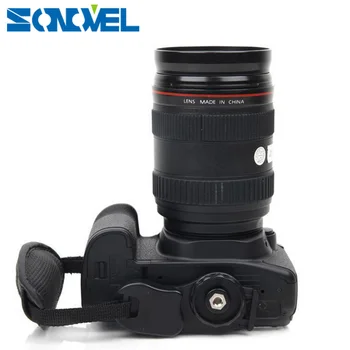 Fotoaparát Rukoväte Popruh na Zápästie + Ducha Hot Shoe Pre Sony, Canon Nikon Pentax Panasonic Olympus Fuji DSLR zrkadlovky