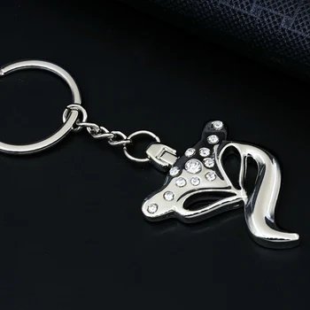 Fox keychain roztomilý krúžok pre ženy, tvorivé prívesok na kľúč držiteľa taška kúzlo vysokej kvality portachiavi chaveiro llaveros