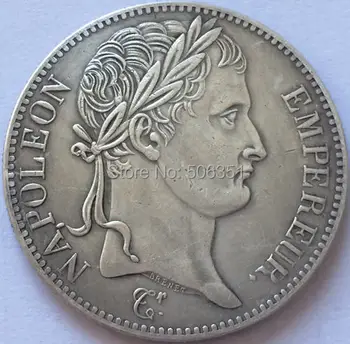 Francúzsko 1807 5 Frankov mince kópiu doprava Zadarmo