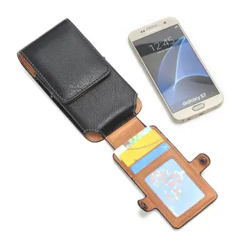 FSSOBOTLUN Pre Samsung Galaxy A3 2017 Prípade Kameň vzor pu Kožené Mužov Pás Vrecko Klip Pásu Puzdro na Telefón Kryt Závesu