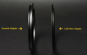 Full Metal Hliníkové 100 mm Držiak Filtra + 77mm Slim Adapter Krúžok pre Lee Hitech Haida Cokin Z PRO 100 mm Štvorcový Filter 4X4