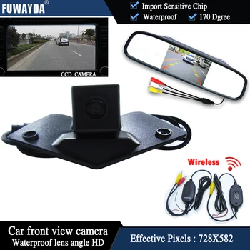 FUWAYDA Auto spredu Monitor+Vízia ccd spredu Kamera pre Benz Mercedes Vito VianoA B C E G GL SLK GLK SL R GLA CL CLA AMG