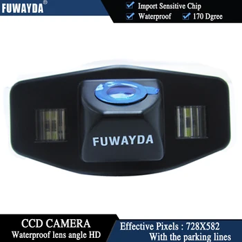 FUWAYDA CCD, nočné videnie nepremokavé auto zadnej strane zálohy parkovacie parkovacia kamera PRE Honda Accord Pilot Občianske Odyssey Acura TSX