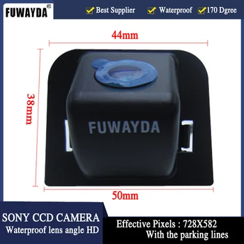 FUWAYDA SONY CCD HD Parkovanie LED 170 stupňov Auto parkovacia Kamera S 4,3 Auto Spätnom Zrkadle Monitor pre TOYOTA Prius, 2012